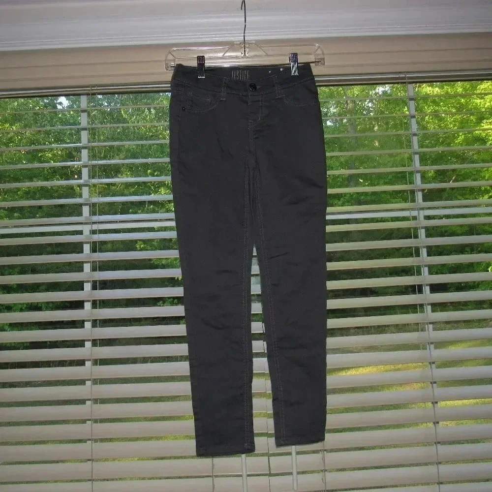 JUSTICE Mid-Rise Jegging Gray Girl's Pants Size 10